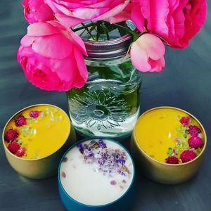 8 oz Soy Wax Candle Tins